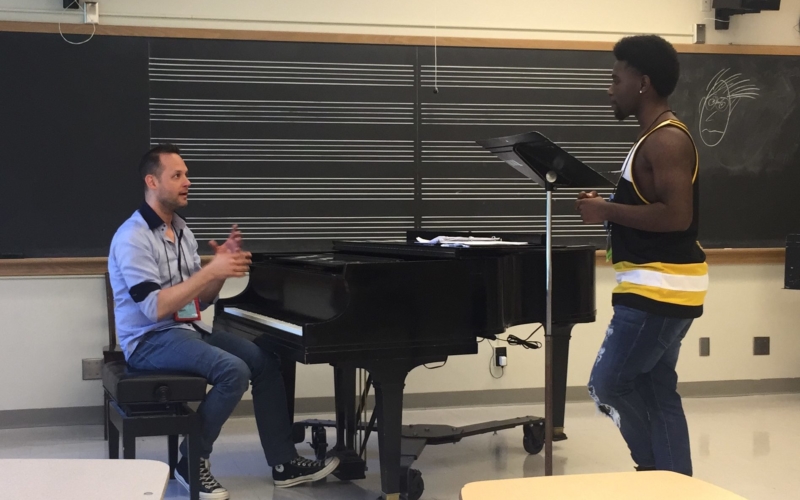 Thespians 2017 with Keith Walker